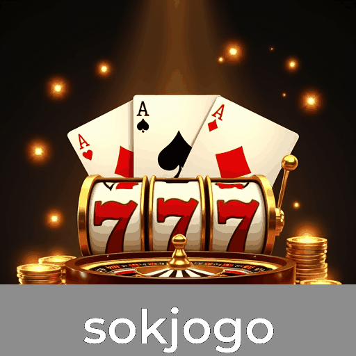sokjogo: Slots - Prêmios Gigantes, Jogos de Mesa - Estratégia Suprema, Live Dealers - Imersão Total